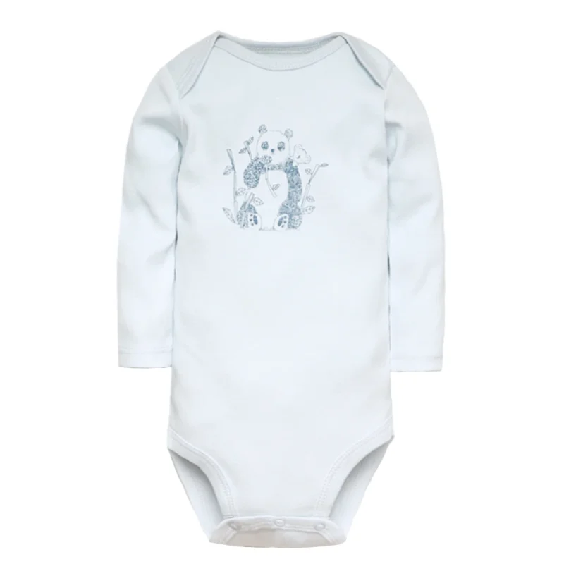 5-Pack Baby Bodysuits – 100% Cotton Newborn & Toddler Jumpsuit Set - Image 5