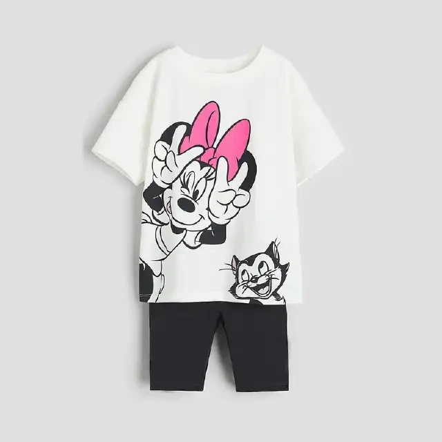 Baby Girl T-Shirt & Shorts Set – Summer Outfit