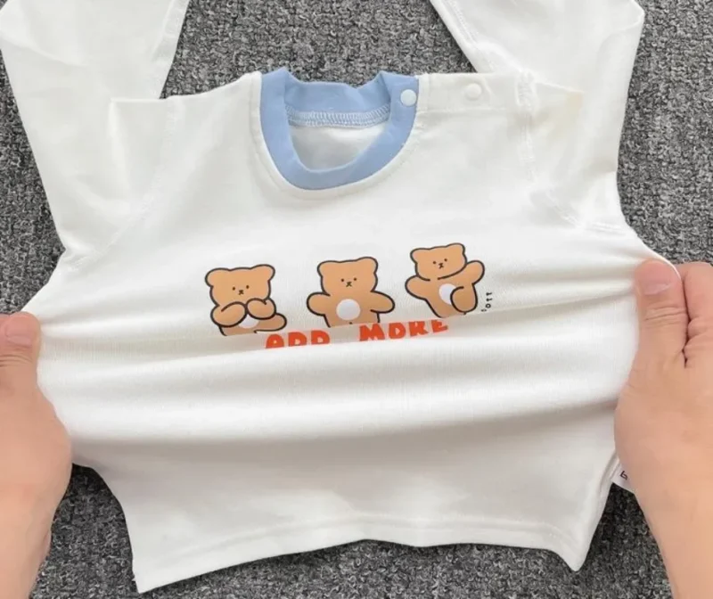 Baby Boy Cotton Pajama Set – 2pcs Long Sleeve Outfit - Image 6