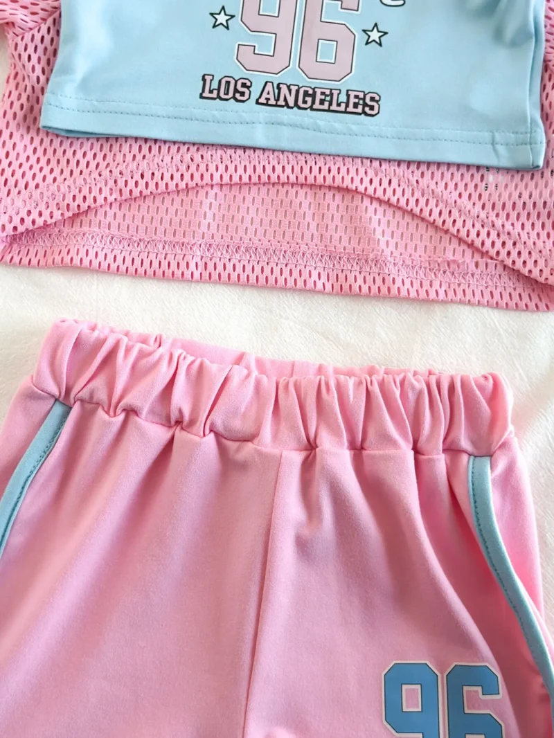 Baby Girl 3-Piece Sports Set – Tennis, Running, Basketball - Image 5